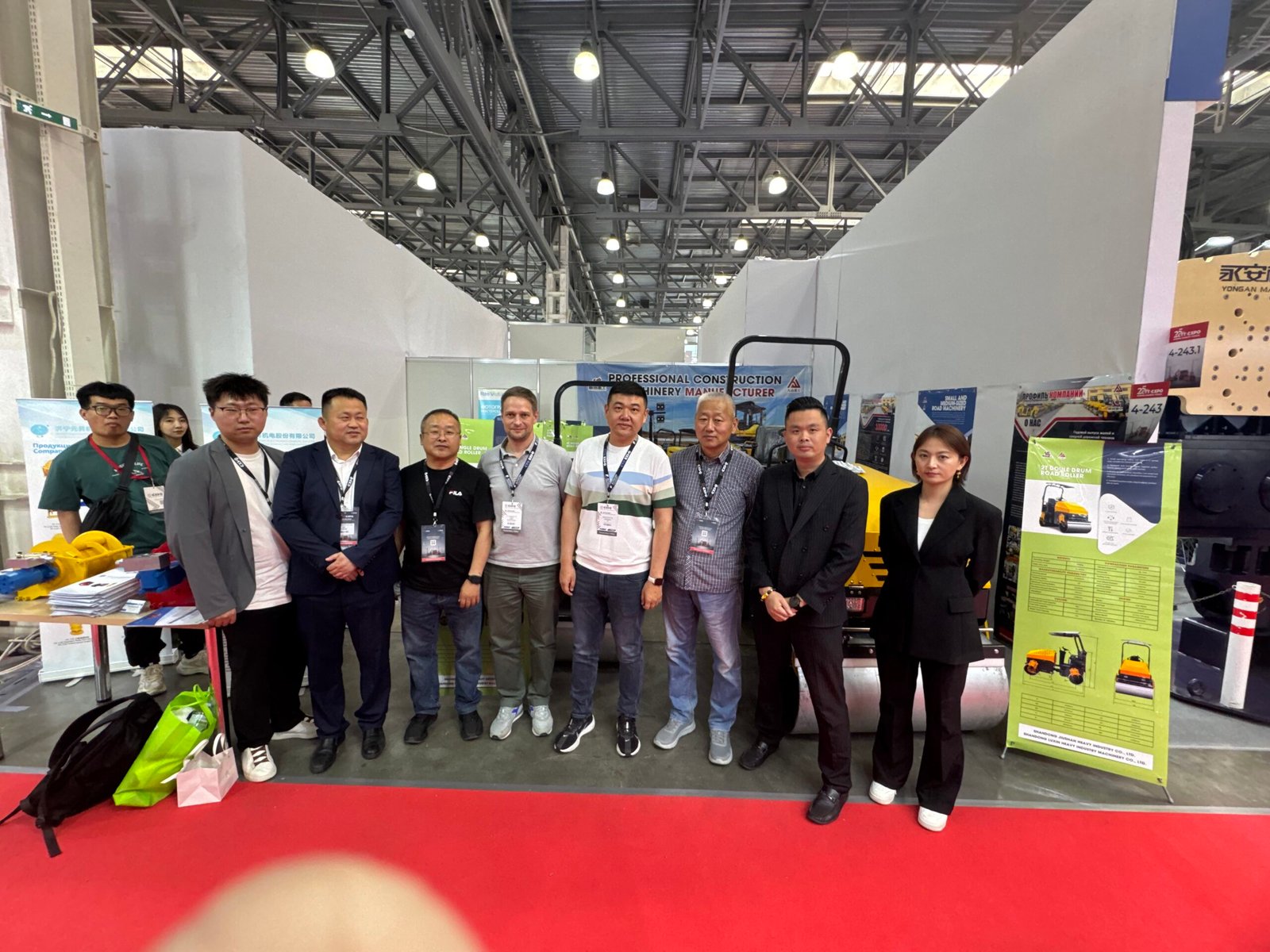 Moscow International consfruc tion Machinery Exhibifion