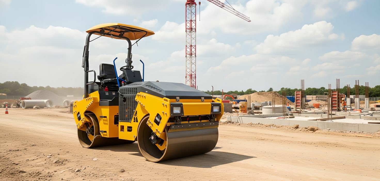 3.5T Double Drum Road Roller