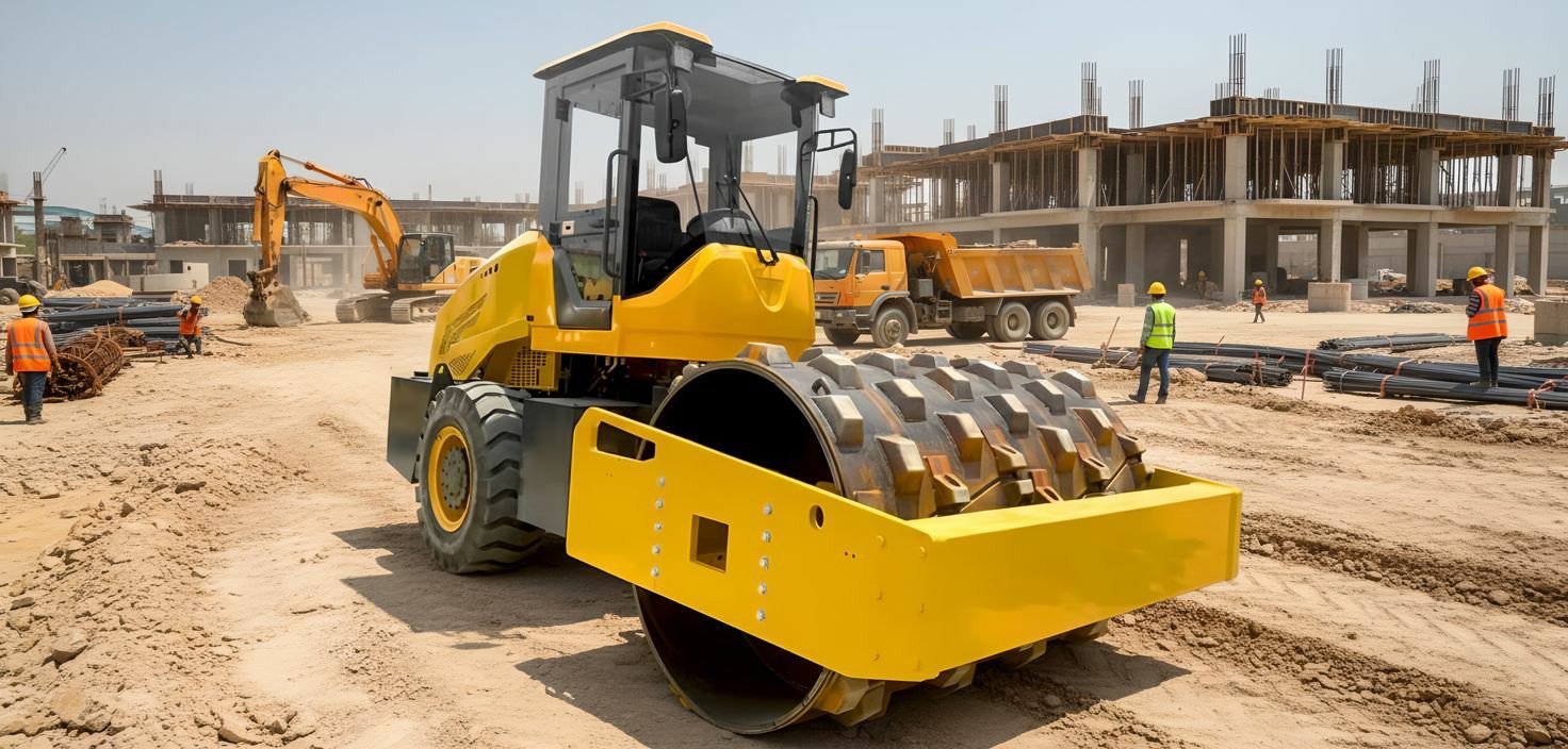 8T Single Drum Road Roller