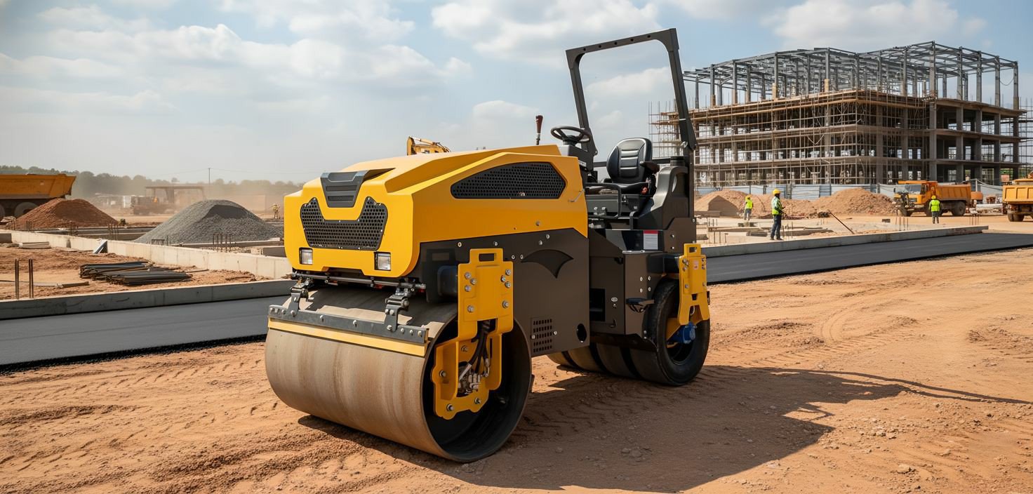 3T Rear Four-drum Road Roller