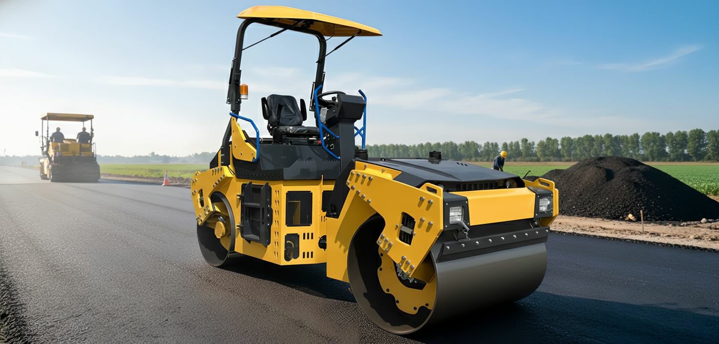 6T Double Drum Road Roller
