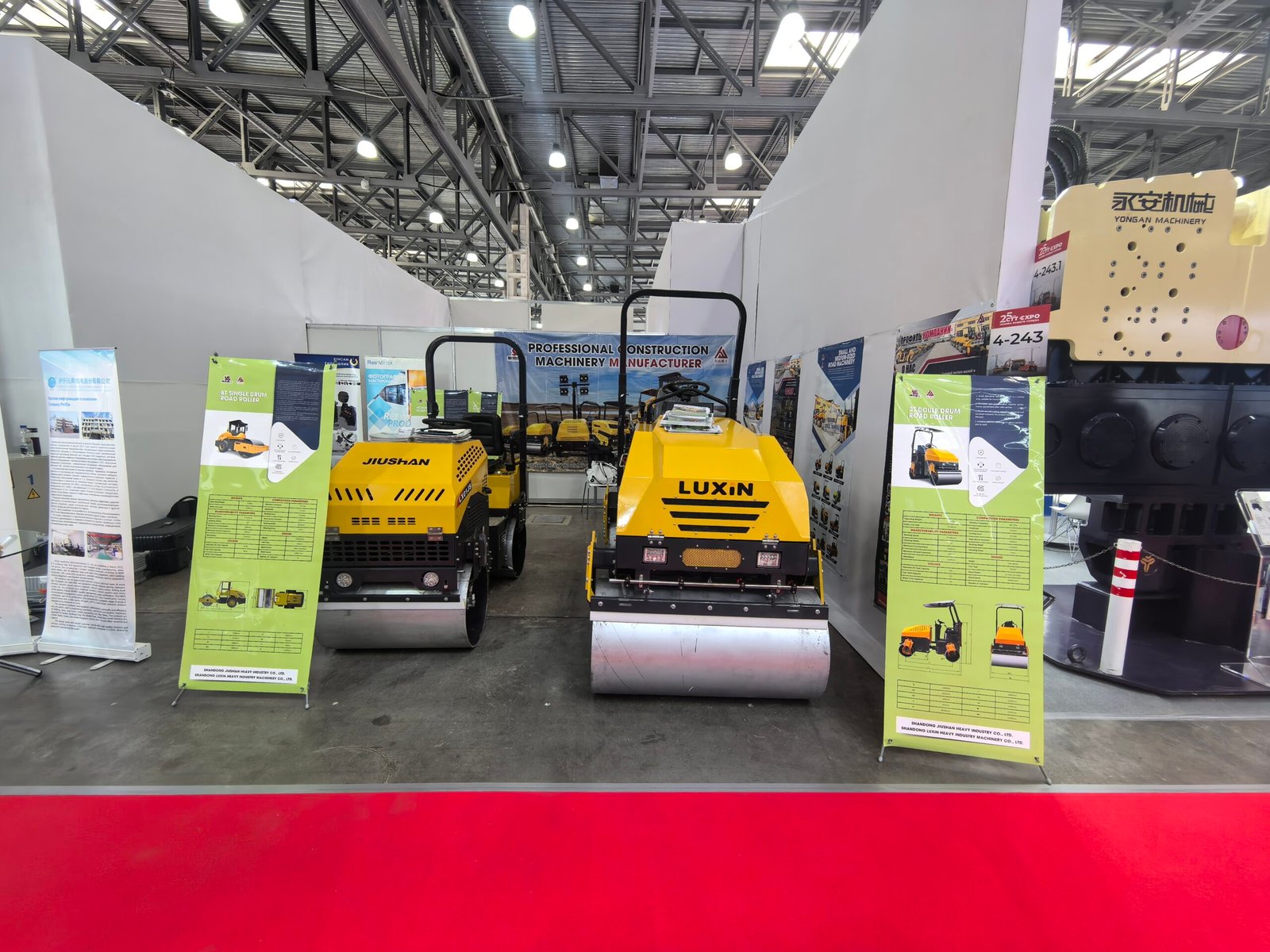Moscow International consfruc tion Machinery Exhibifion