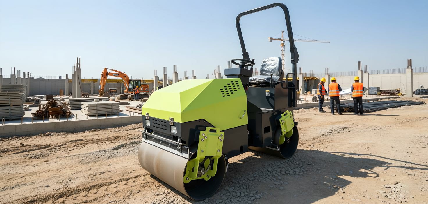 2T Electric Road Roller
