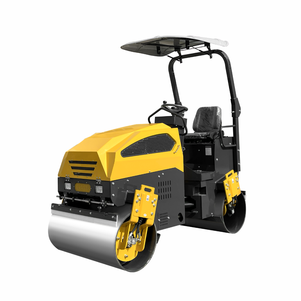 LUXIN LX25JS New 2.5-Ton Fully Hydraulic Double Drum Vibratory Roller