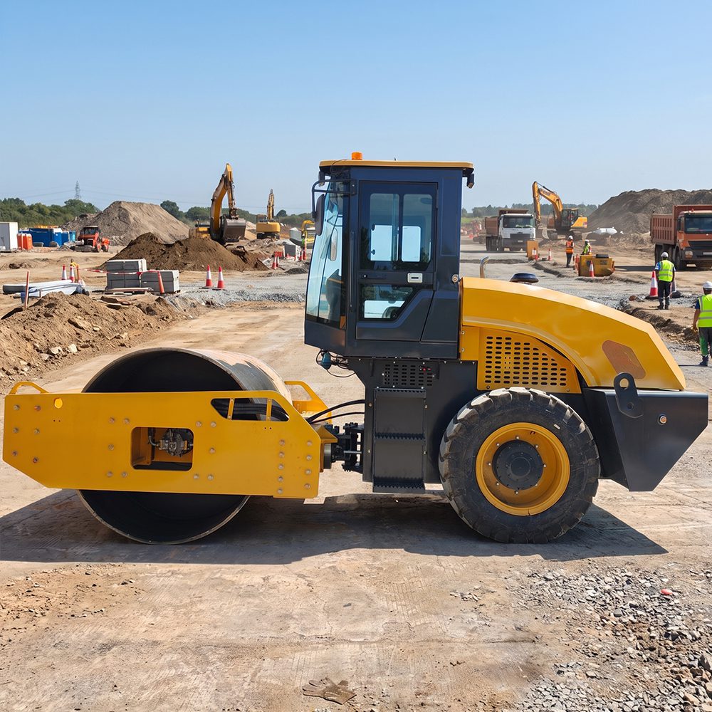 10T Single Drum Compactor - Image 5