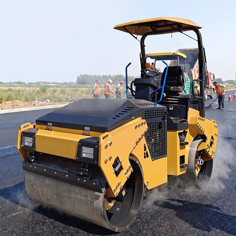 LUXIN LX35JS 3.5-Ton Dual-Vibration Double Drum Vibratory Roller - Image 2