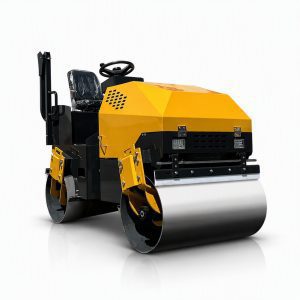 LUXIN LX02JS 2-Ton Fully Hydraulic Double Drum Vibratory Roller