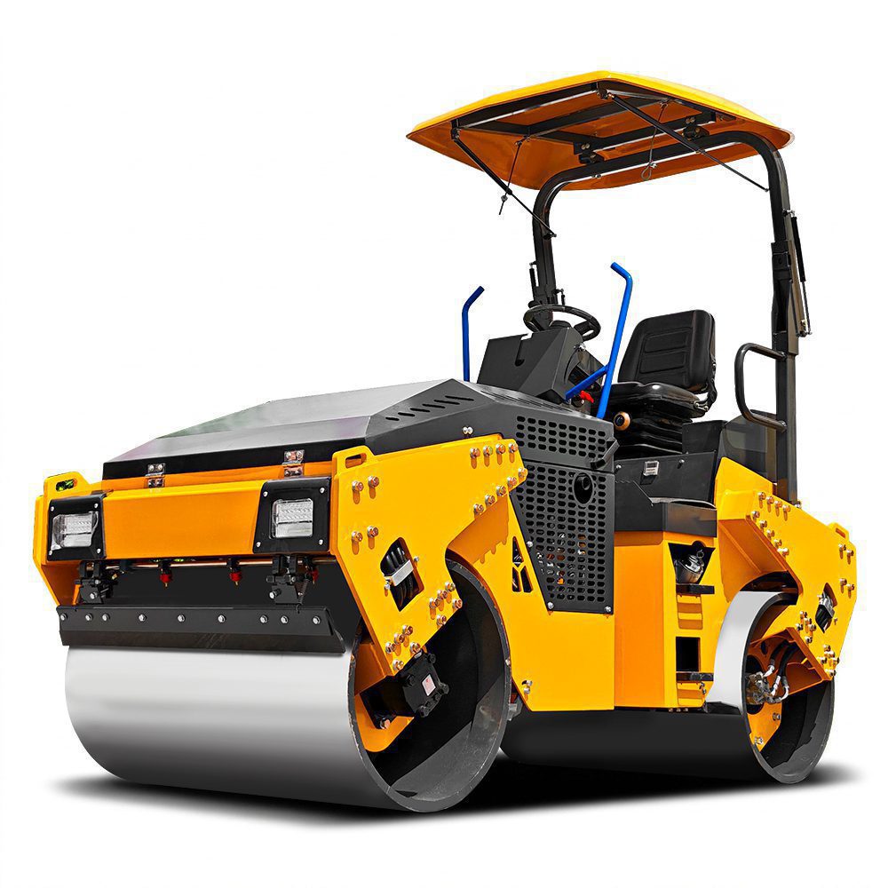 LUXIN New LX35JS 3.5-Ton Fully Hydraulic Double Drum Vibratory Roller