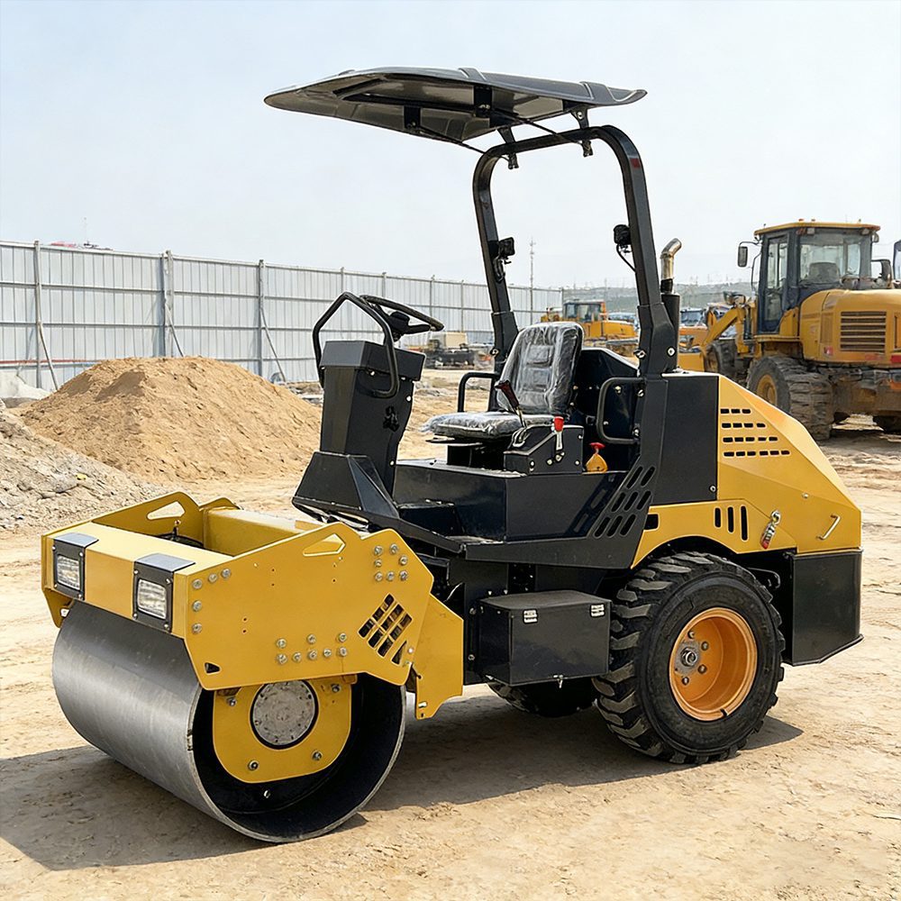 LX35JS 3.5 Ton Fully Hydraulic Single Drum Vibratory Roller - Image 4