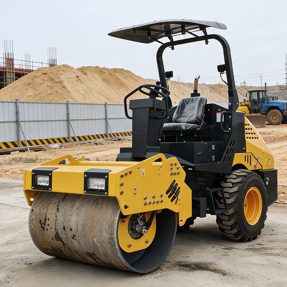 LX35JS 3.5 Ton Fully Hydraulic Single Drum Vibratory Roller - Image 7