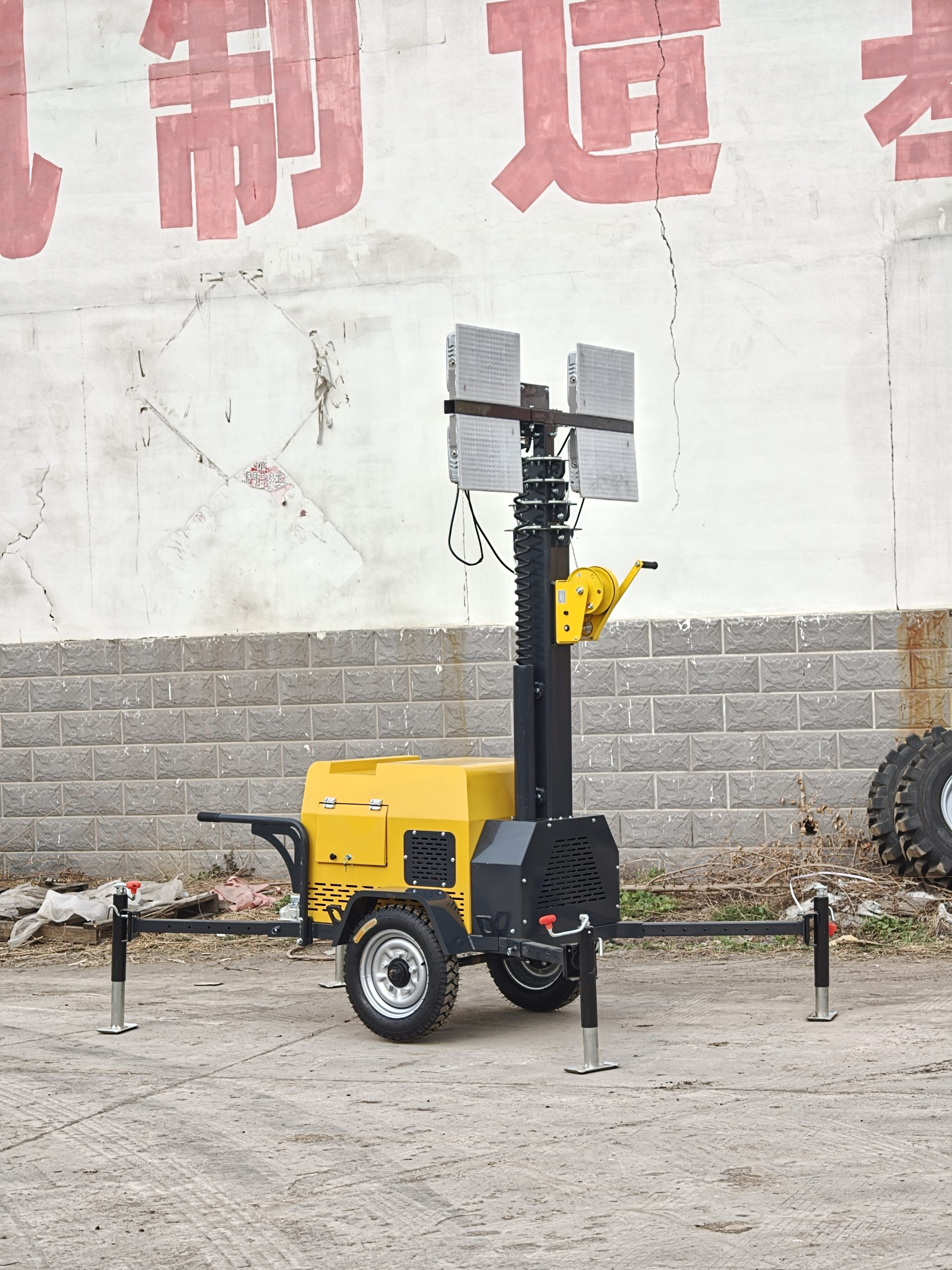 LUXIN LX07JS 7m Mobile LED Lighting Tower - Image 2