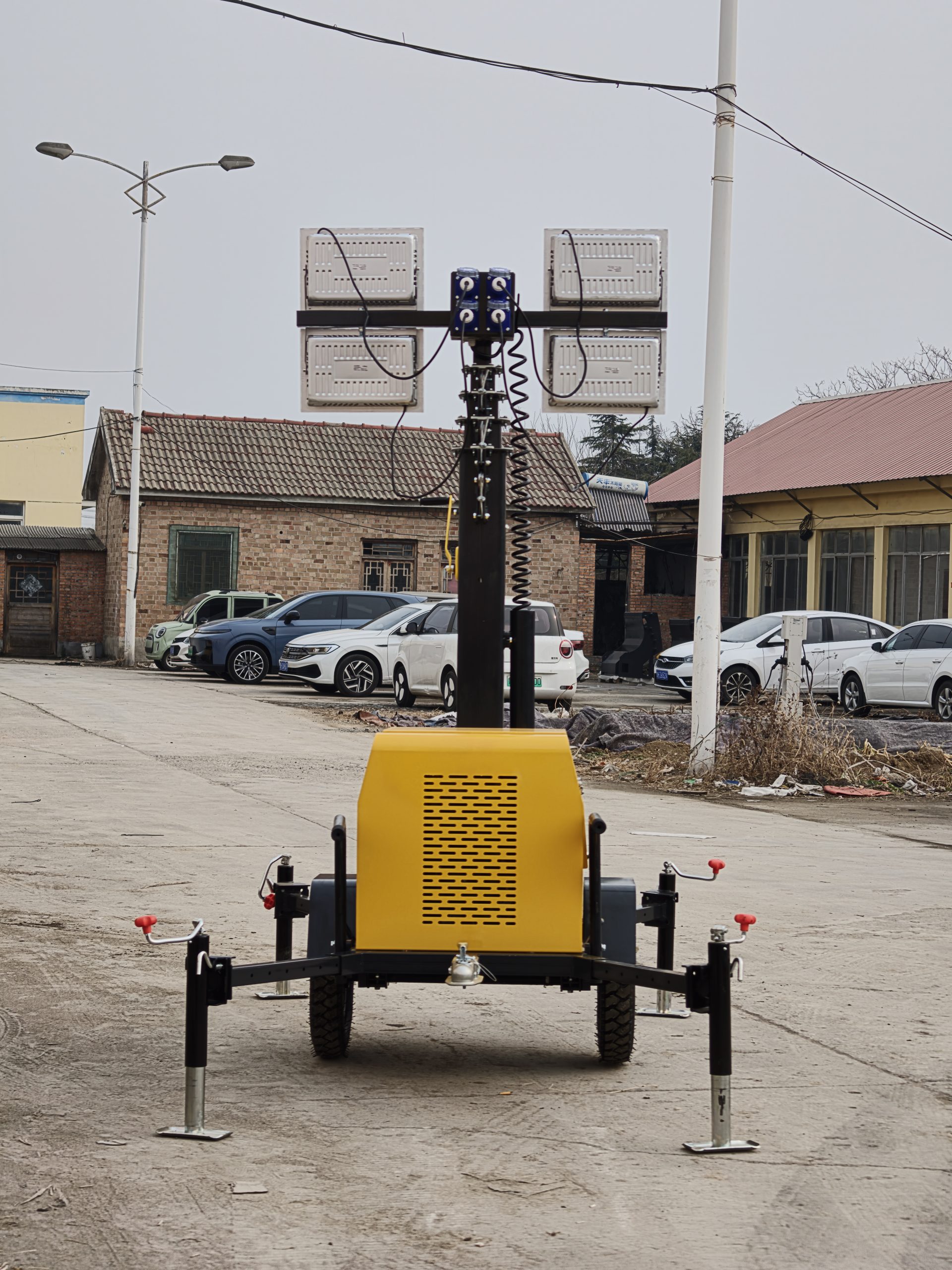 LUXIN LX07JS 7m Mobile LED Lighting Tower - Image 3