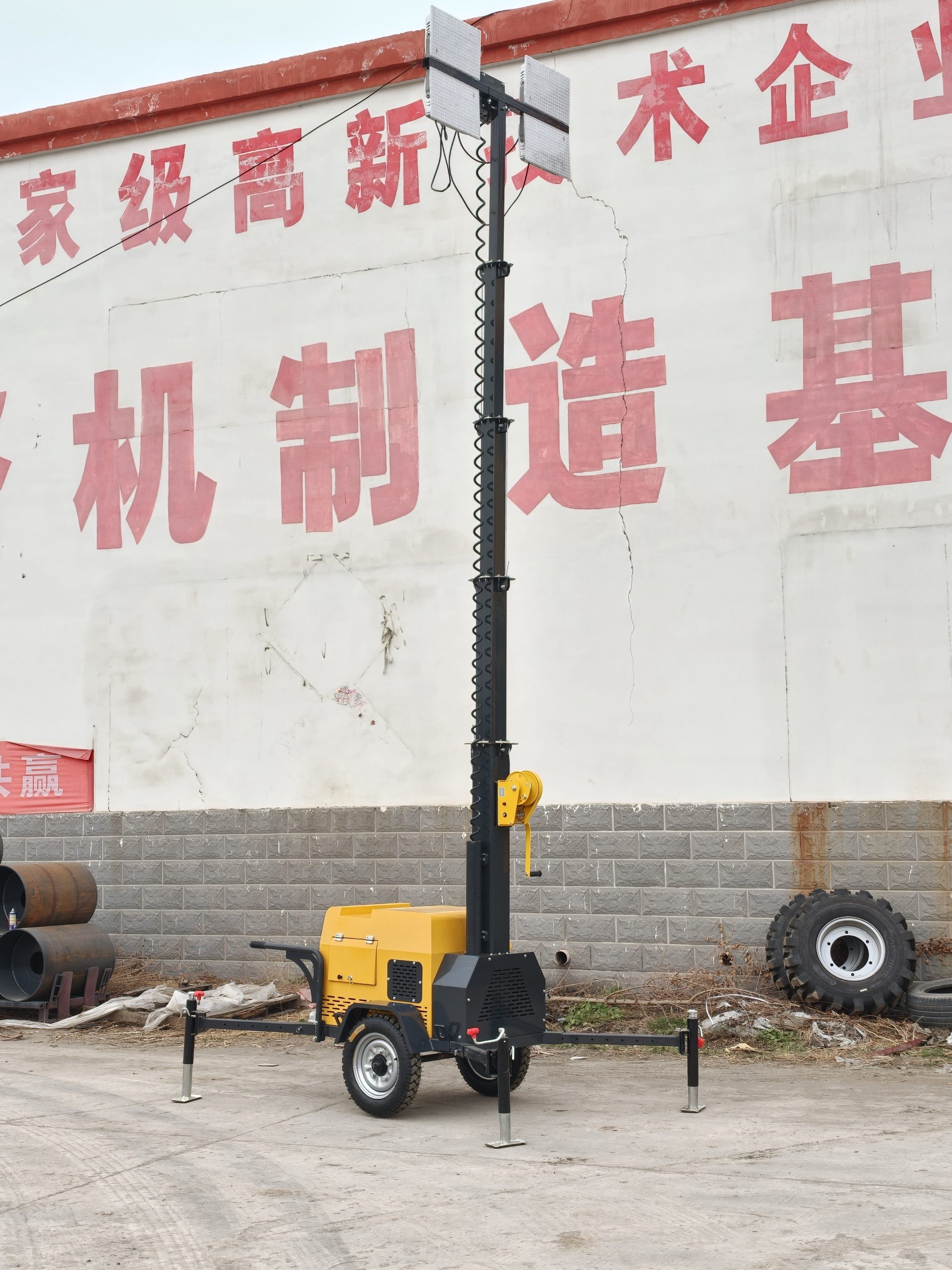 LUXIN LX07JS 7m Mobile LED Lighting Tower - Image 5