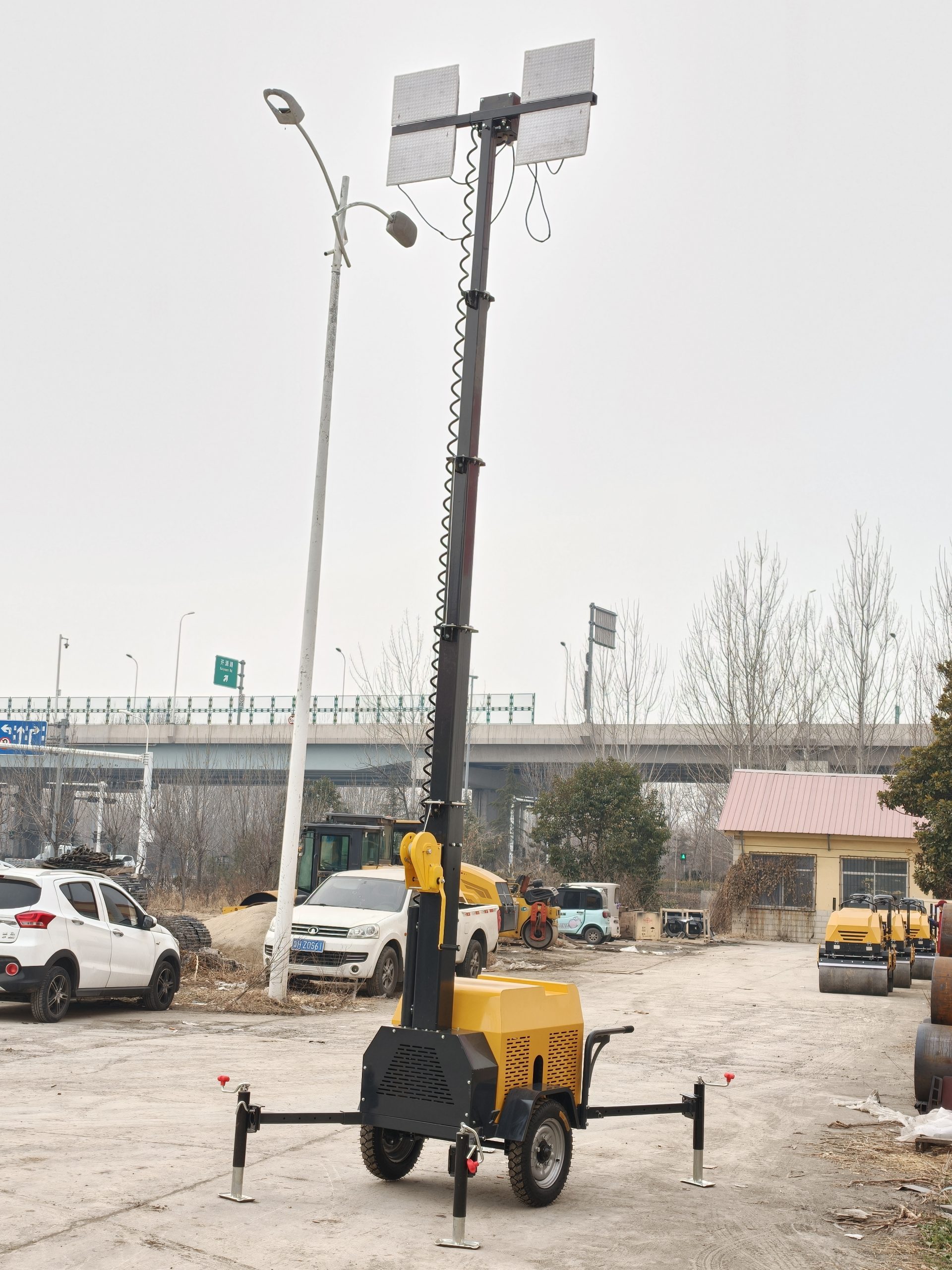 LUXIN LX07JS 7m Mobile LED Lighting Tower - Image 6