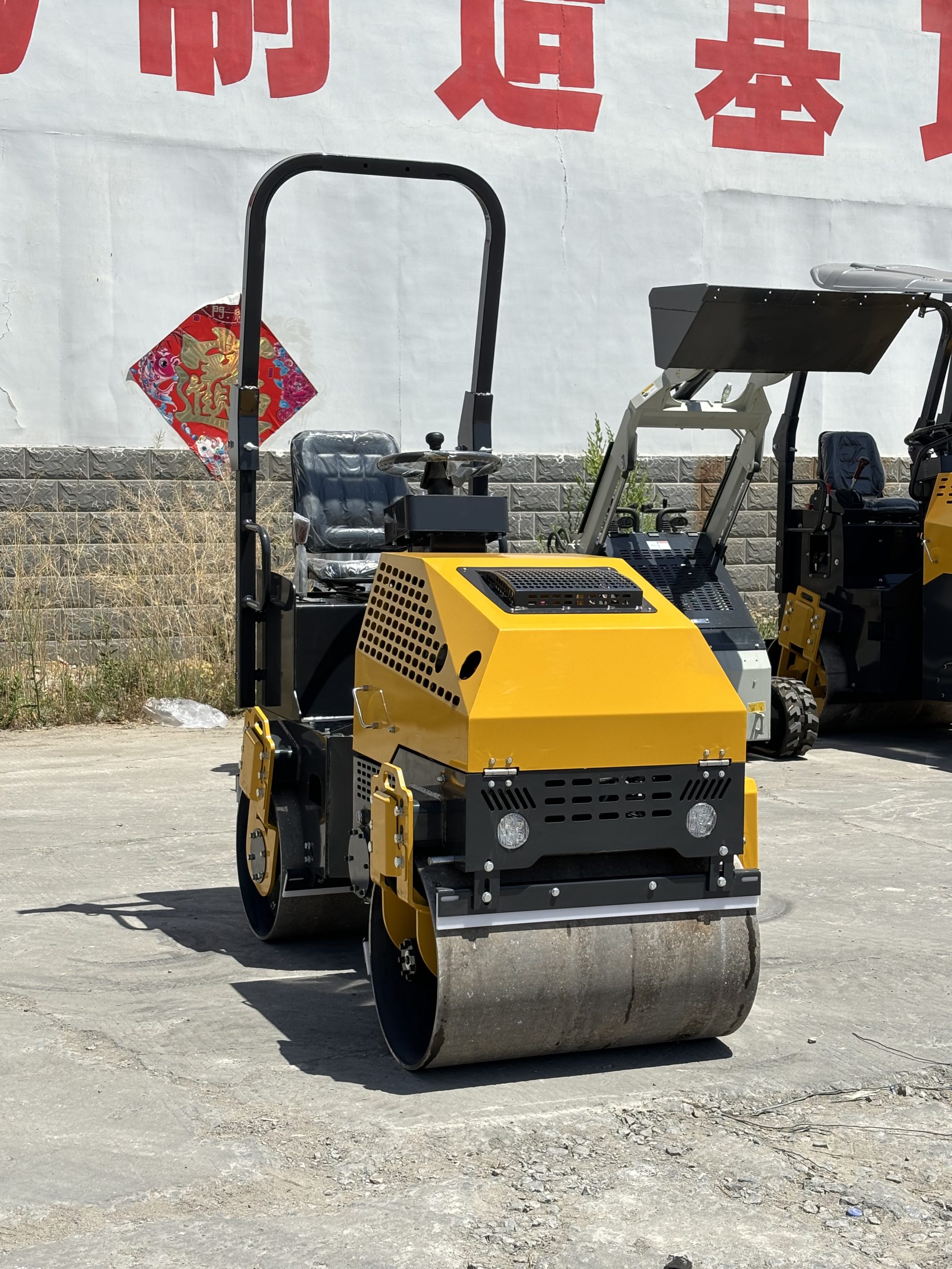 1T Mechanical Double Drum Roller-LX01JS - Image 4