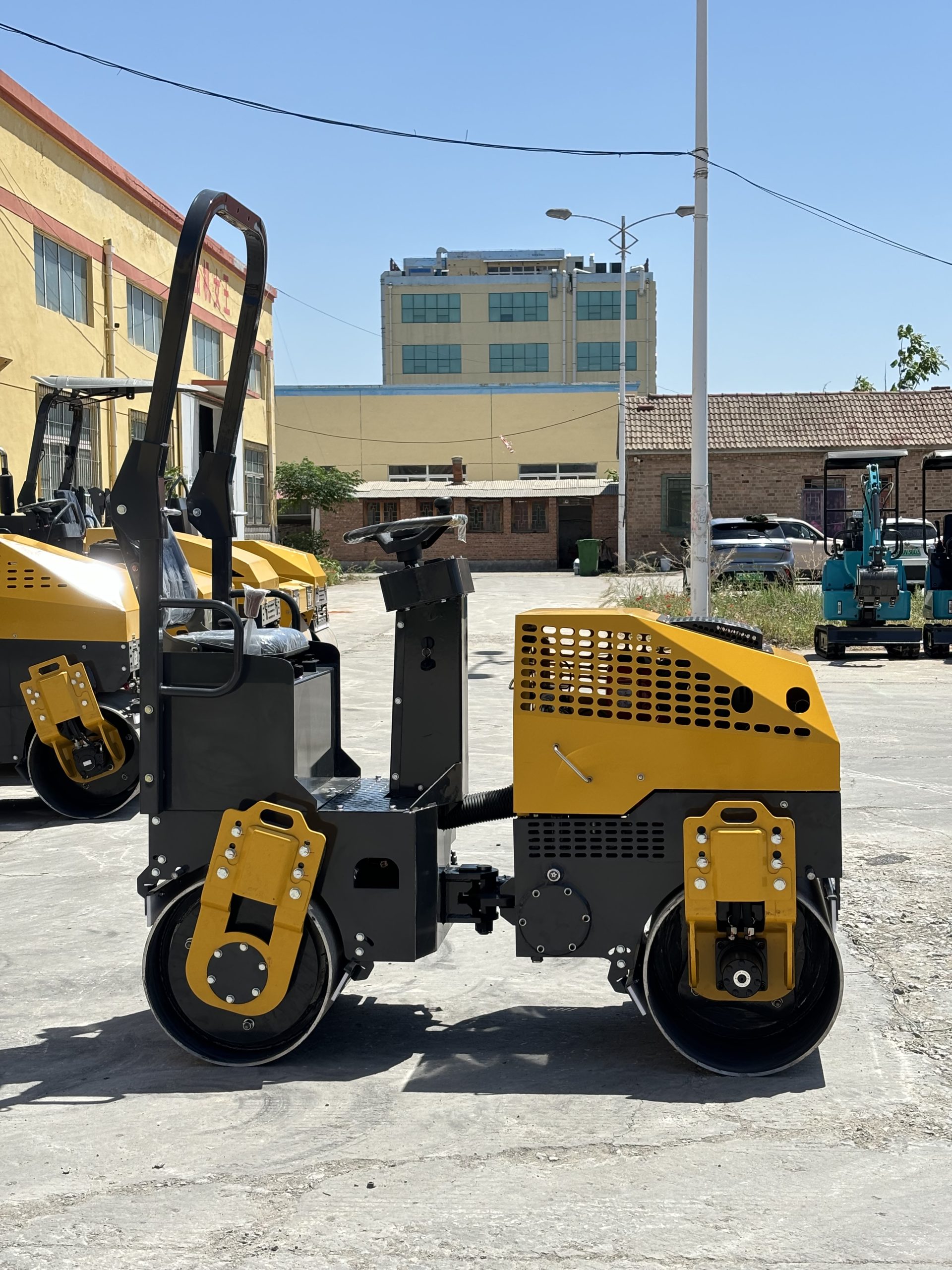 1T Mechanical Double Drum Roller-LX01JS - Image 5