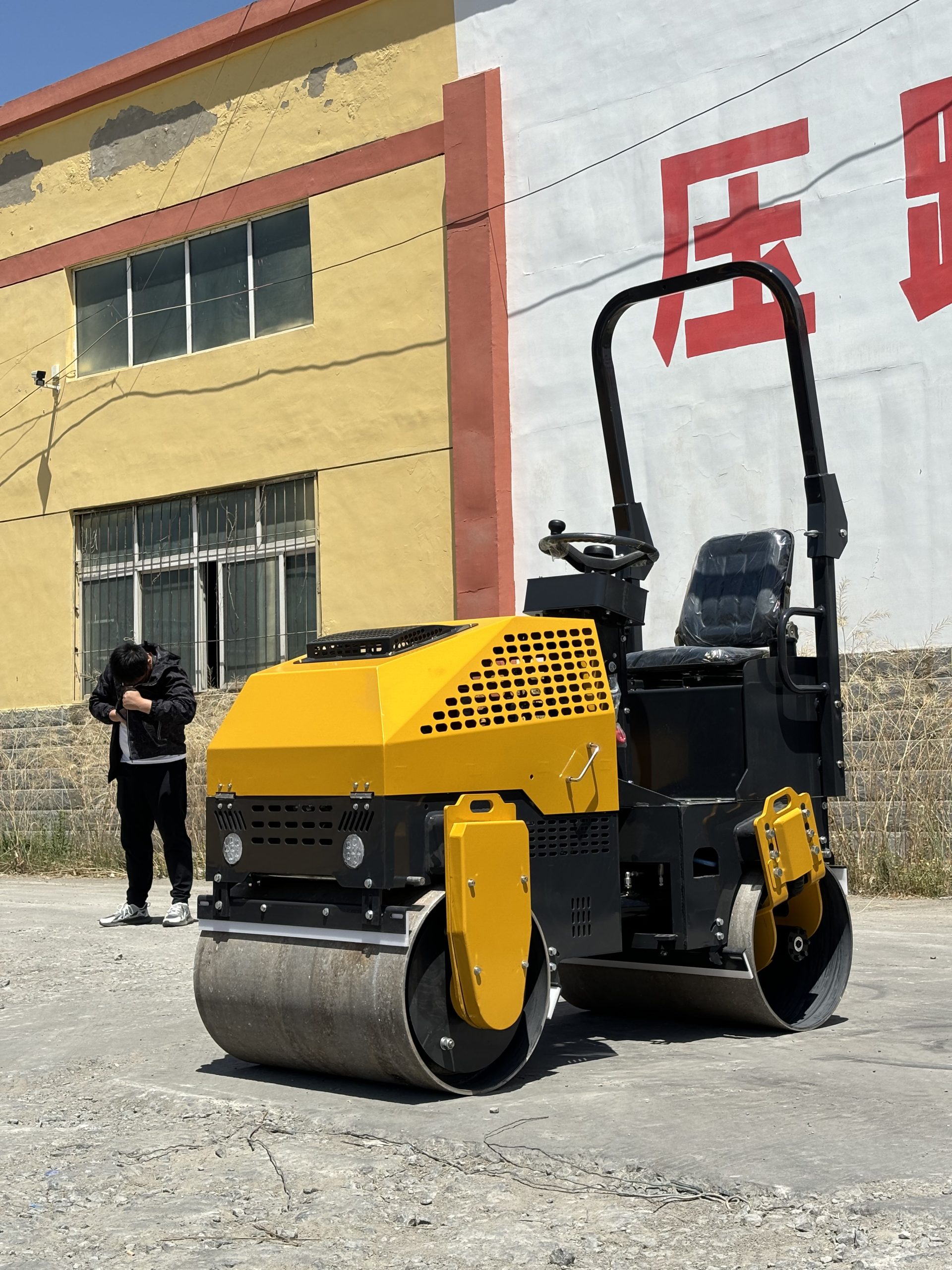 1T Mechanical Double Drum Roller-LX01JS - Image 6
