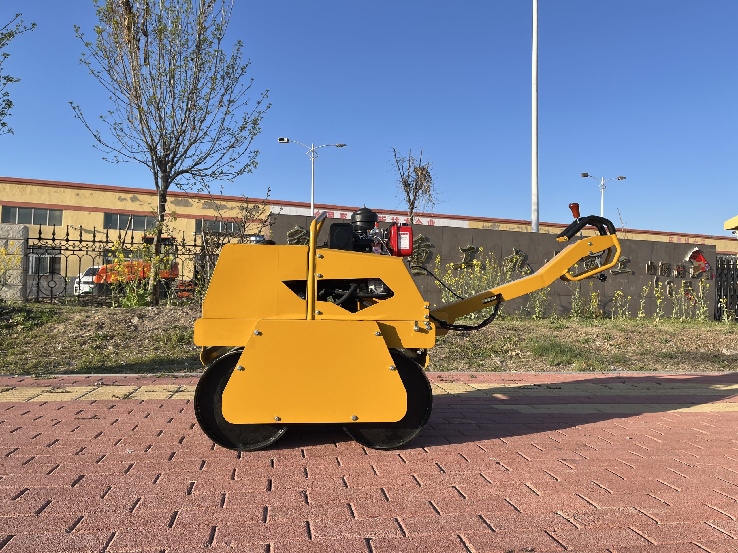 500 kg Walk-Behind Double Drum Vibratory Roller - Standard Export Version - Image 4