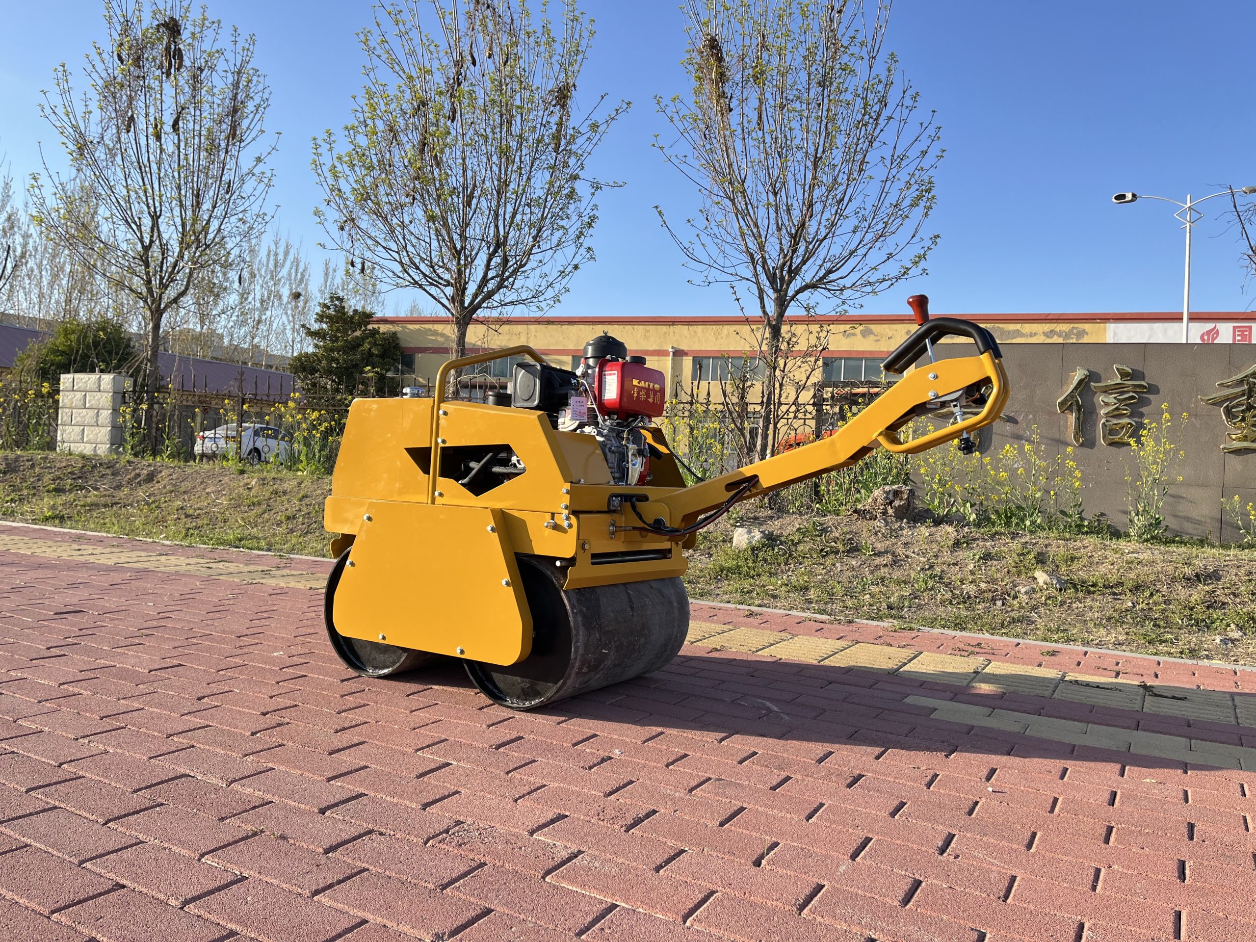 500 kg Walk-Behind Double Drum Vibratory Roller - Standard Export Version - Image 5
