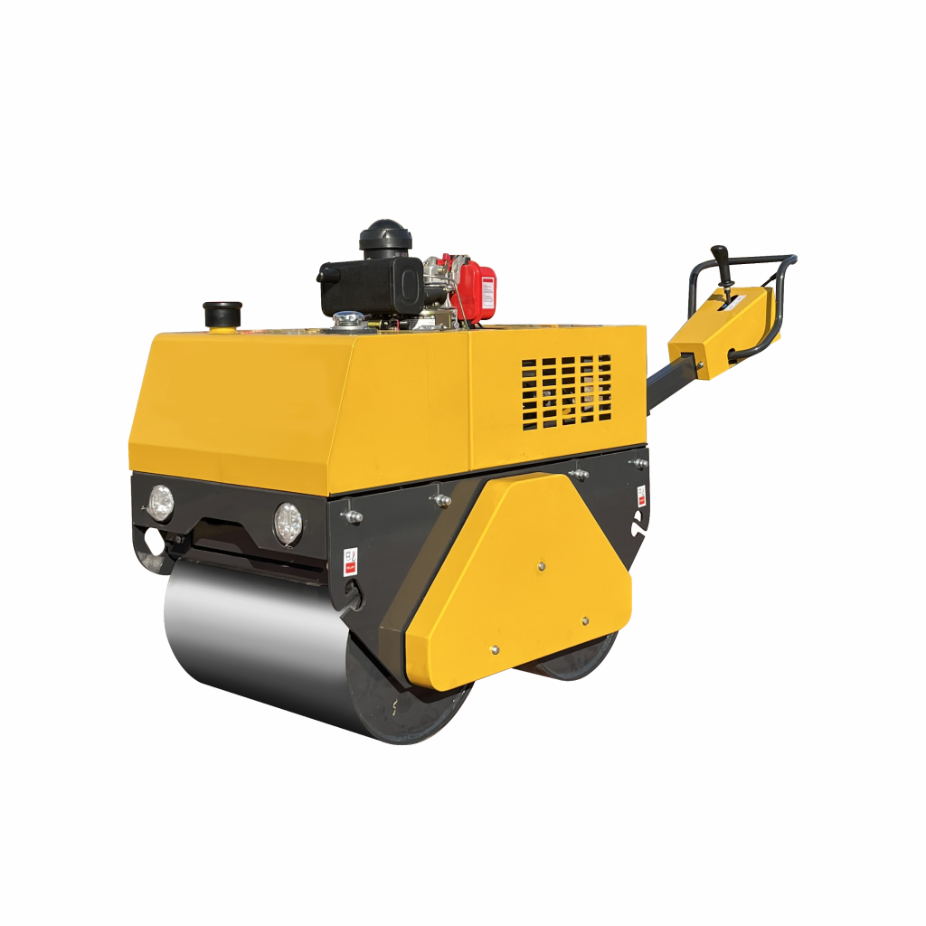 LUXIN LX005JS 500 kg walk-behind double drum vibratory roller