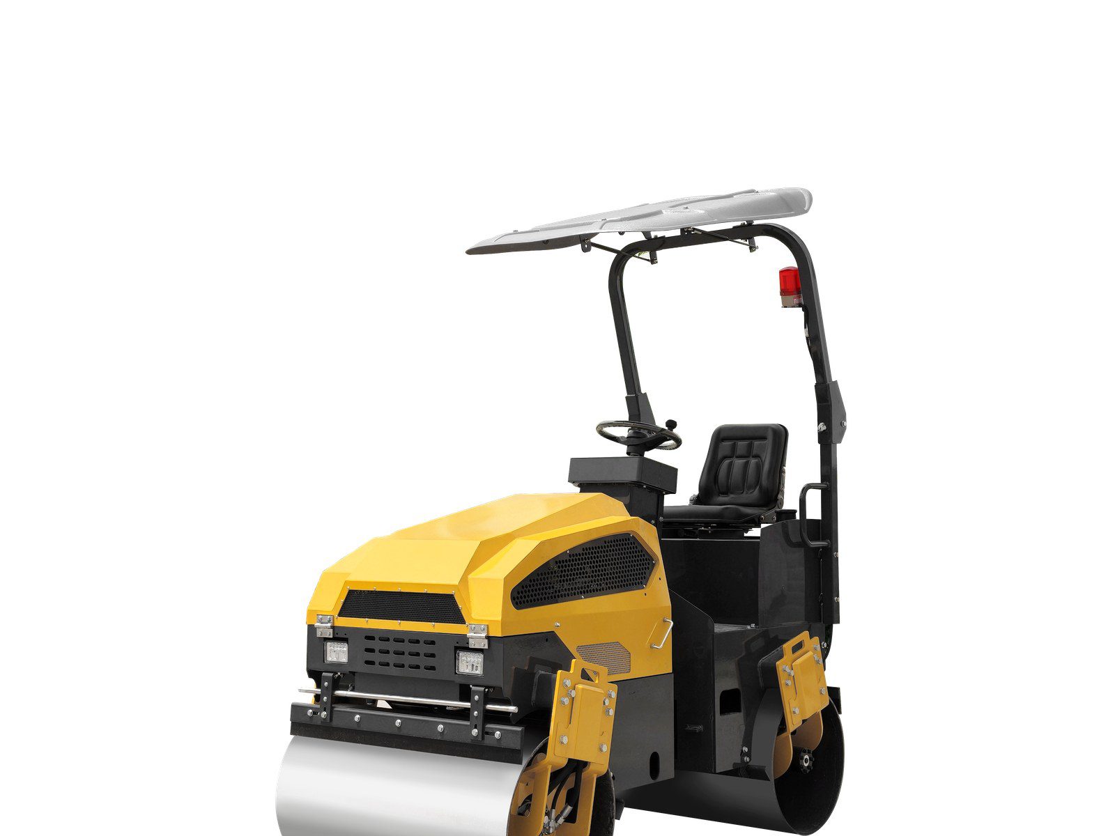 New 2T Double Drum Roller