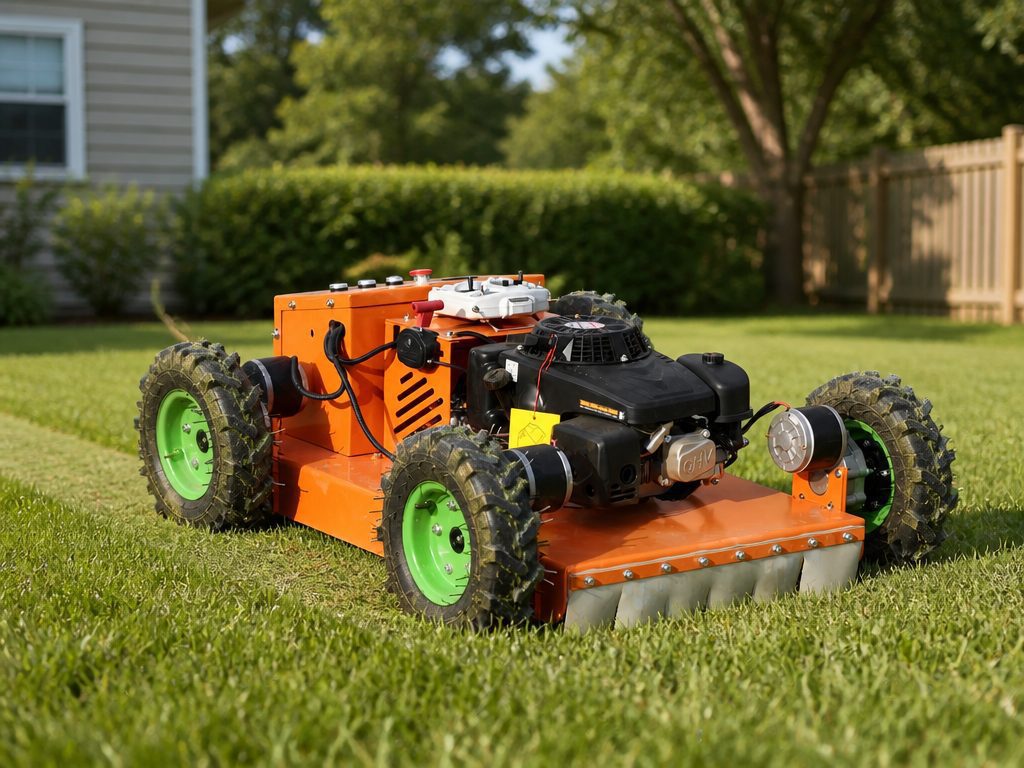 LX550L Remote Controlled Wheeled Lawn Mower - Image 2