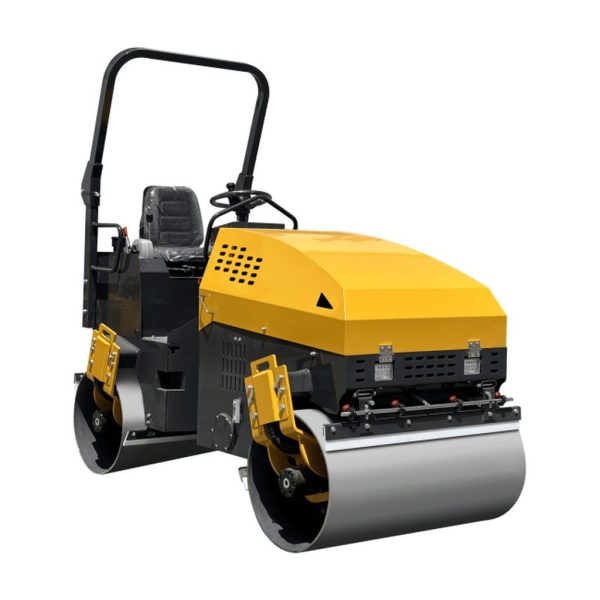 LUXIN 3-ton double drum vibratory road roller